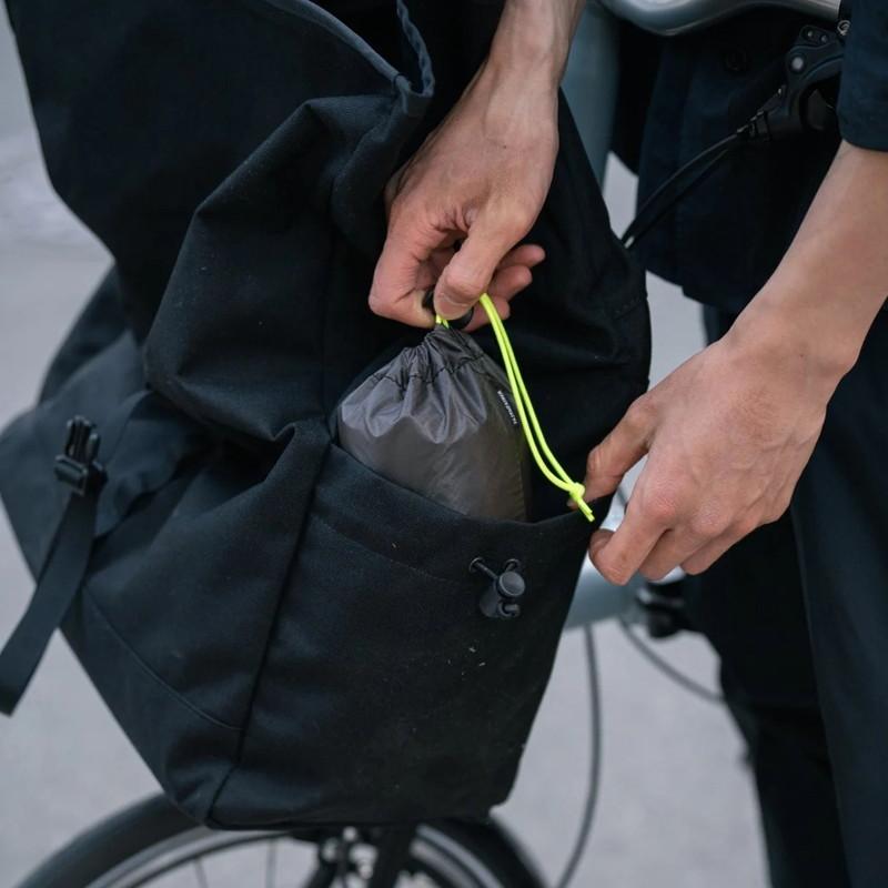 フェアウェザー FAIRWEATHER brompton bag フレームあり cordura/black