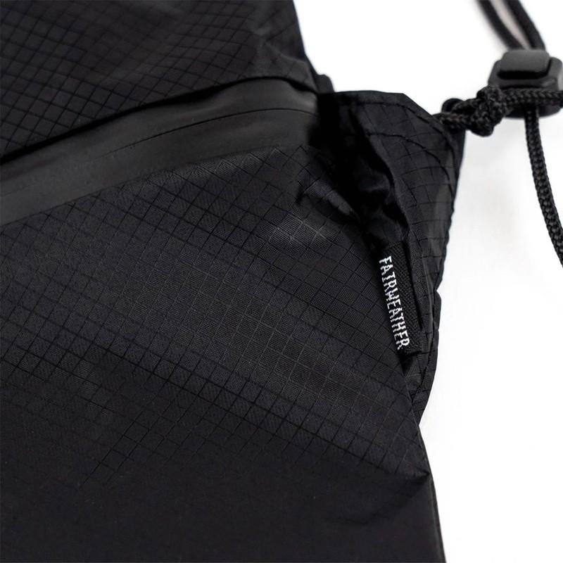 フェアウェザー FAIRWEATHER road sacoche cordura rip/black フェアウェザー FAIRWEATHER road sacoche cordura rip/black