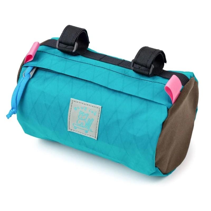 あすつく対応 ブルーラグ BLUE LUG handlebar pouch x-pac teal/brown | 