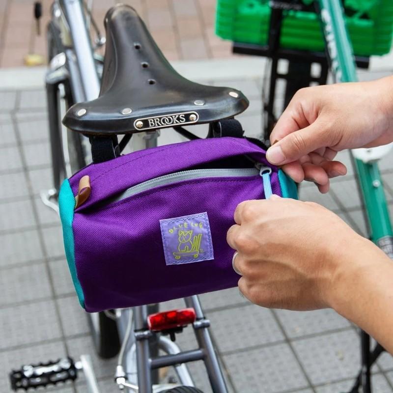 あすつく対応 ブルーラグ BLUE LUG handlebar pouch x-pac teal/brown |  | 05