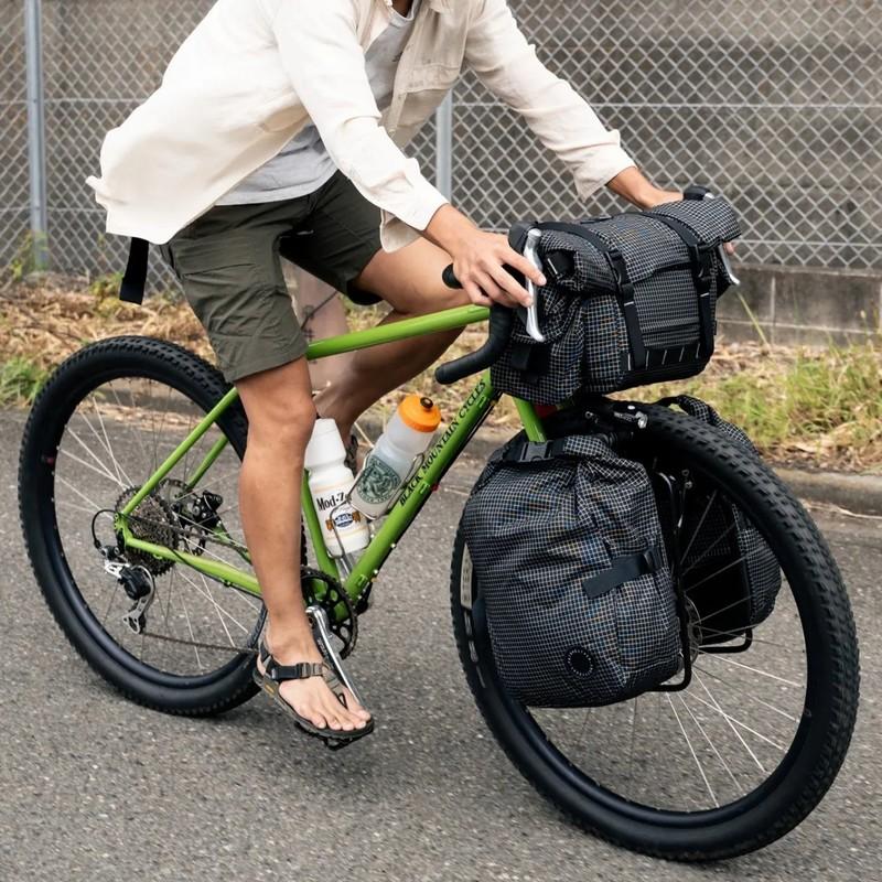 fairwether ハンドルバッグ BLOG ハンドルorサドル 両方OK！強度、軽さ、防水性を兼ね備える