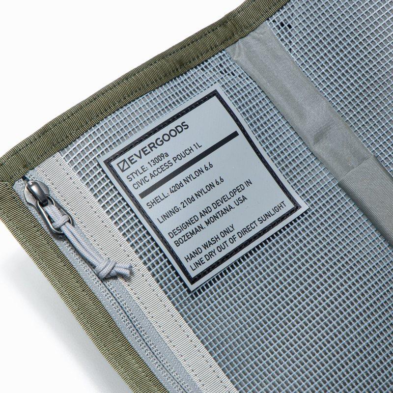 あすつく対応 エバーグッズ EVERGOODS CAP1 - Civic Access Pouch 1L OD Green eg13009a シビックアクセスポーチ | EVERGOODS | 03