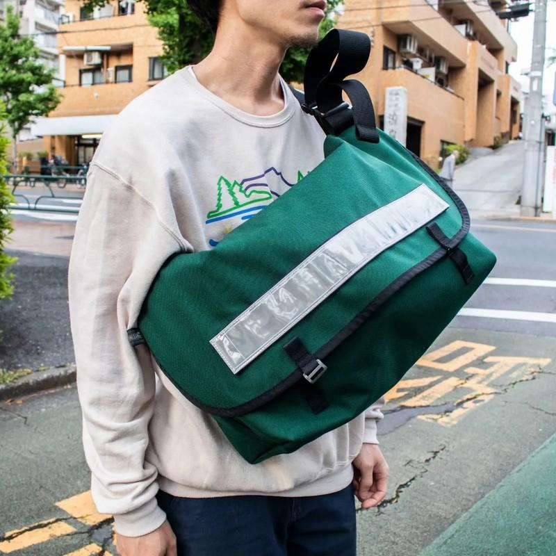 ブルーラグ BLUE LUG the messenger bag purple/orange reflector |  | 06