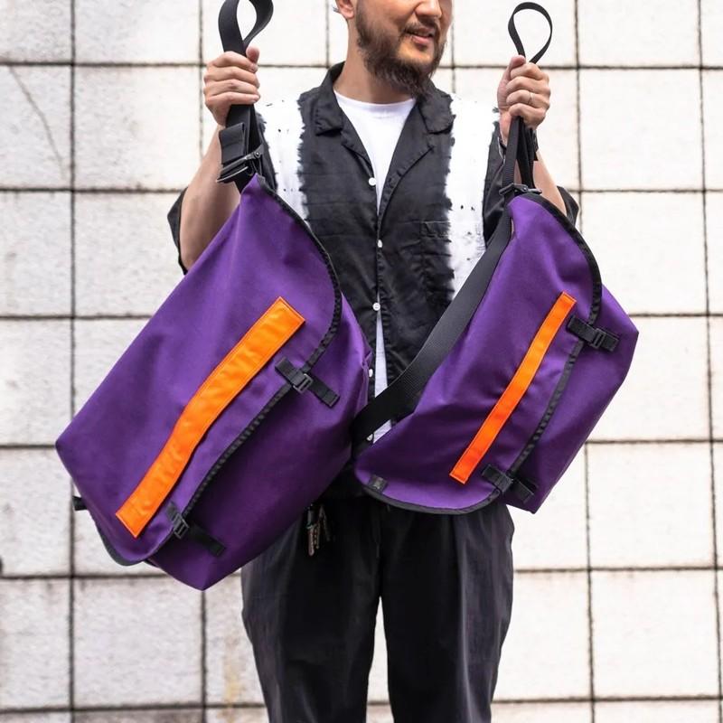 ブルーラグ BLUE LUG the messenger bag half gray/reflector : vic2