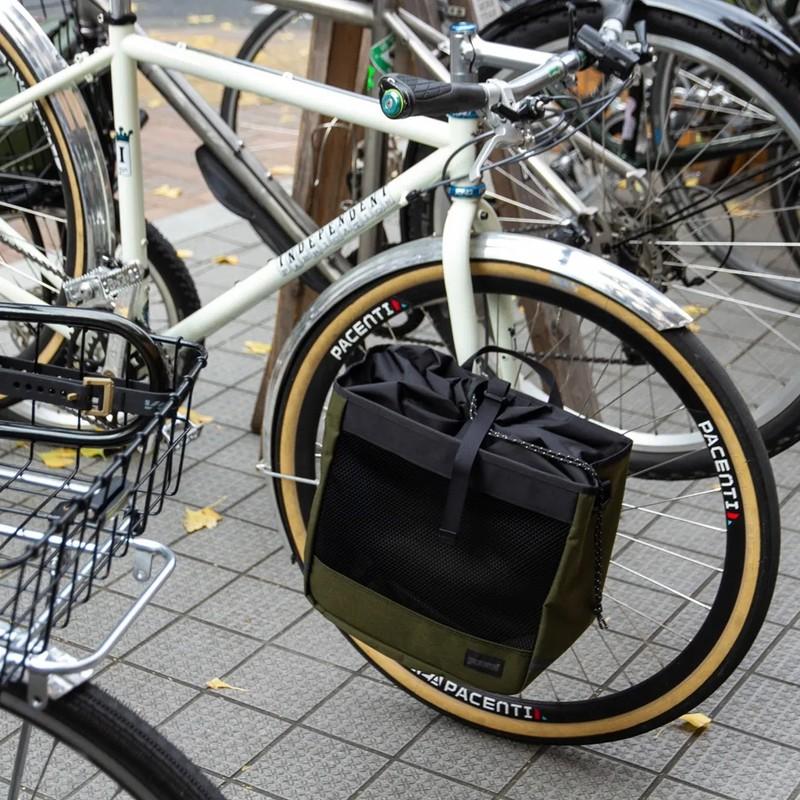 *ブルーラグBLUE LUG* grocery pannier BLUE LUG* grocery pannier (all black) - BLUE LUG GLOBAL