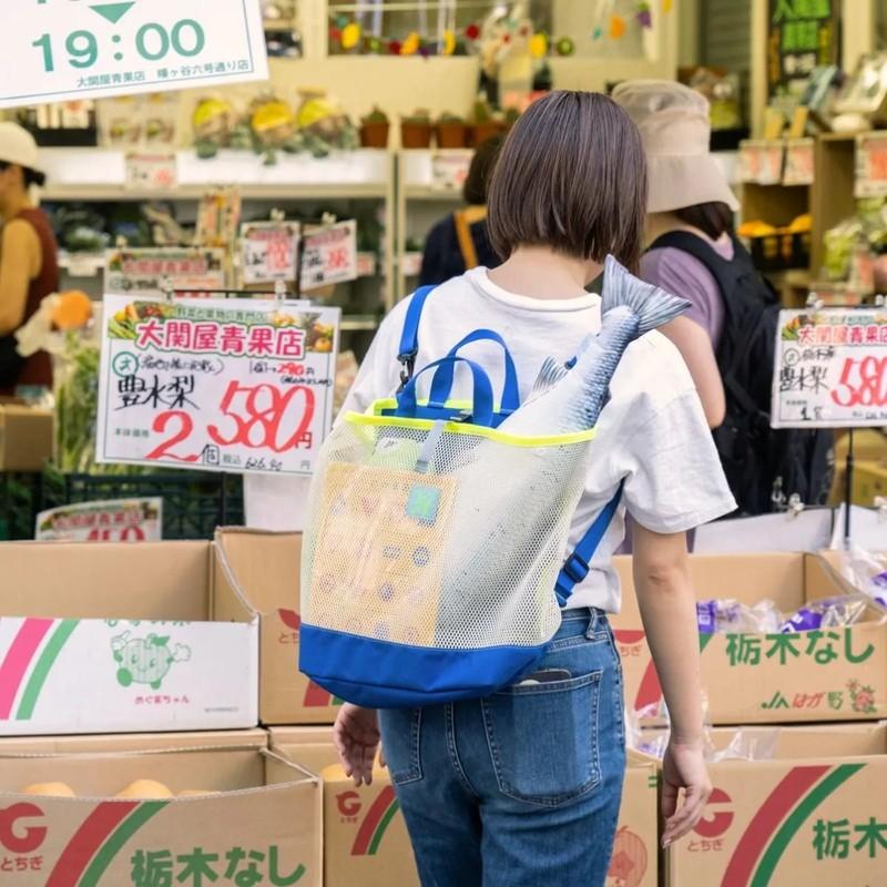 ブルーラグ BLUE LUG 3way pannier mesh navy : vic2 吉祥寺 - 通販