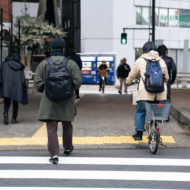 ブルーラグ BLUE LUG the day pack padding black デイパック A配