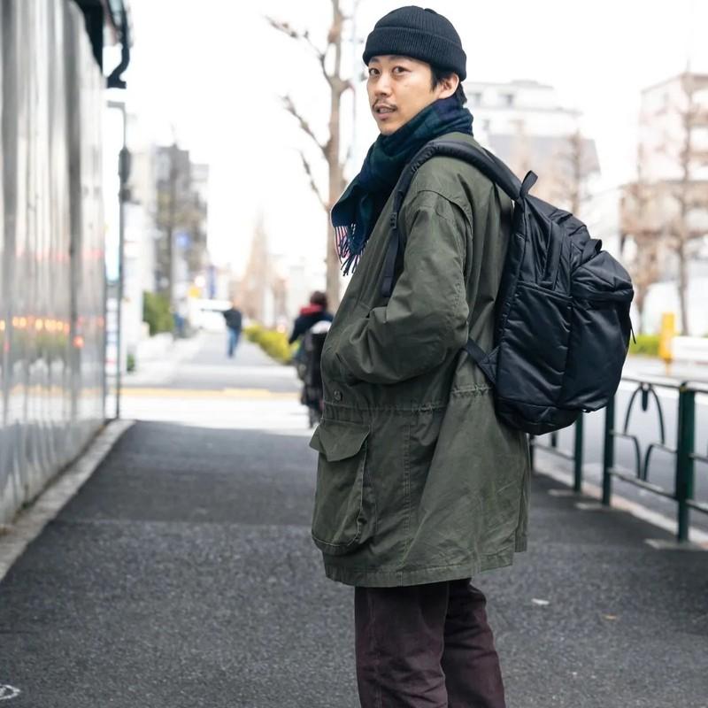 ブルーラグ BLUE LUG the day pack padding black デイパック A配
