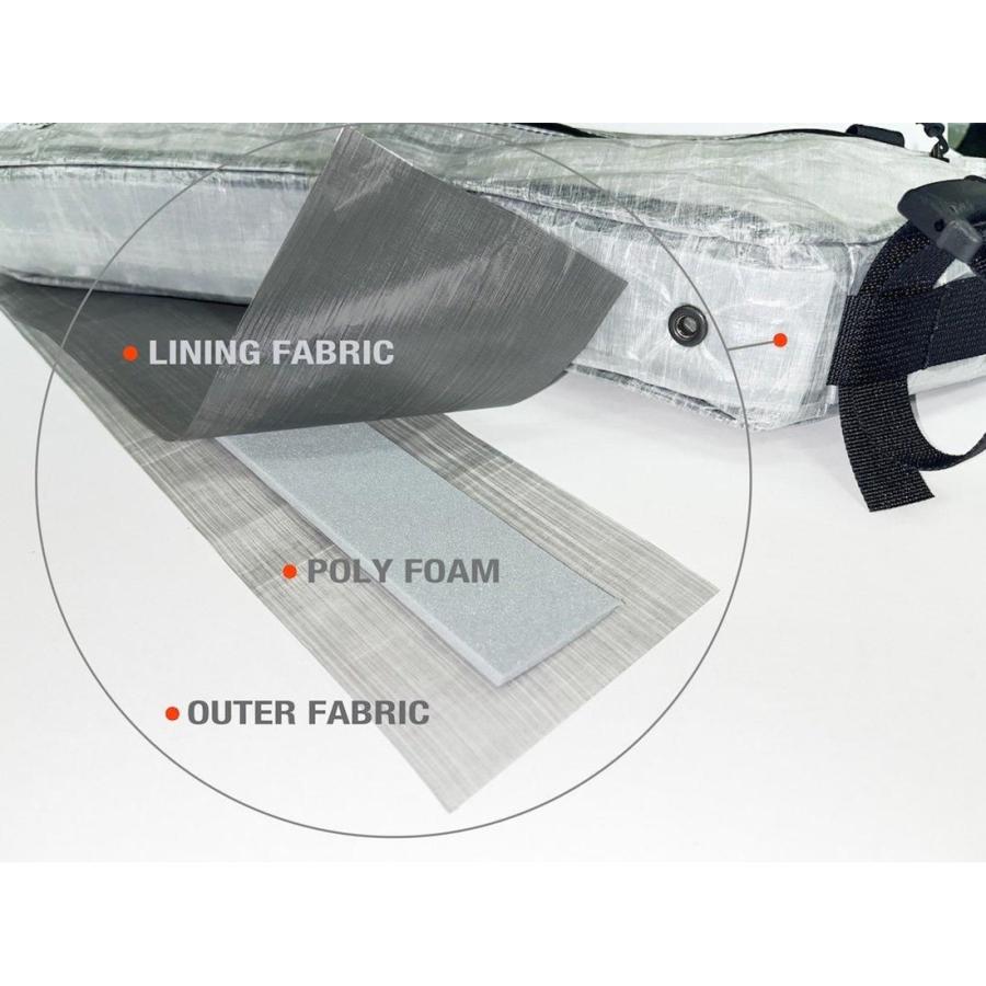 フェアウェザー FAIRWEATHER frame bag SP dyneema/gray M フレーム