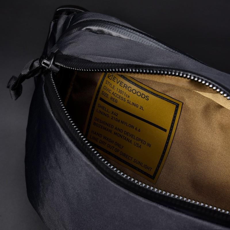 あすつく対応 エバーグッズ EVERGOODS CAS2 - Civic Access Sling 2L X-PAC Black Coyote eg13011cx |  | 03