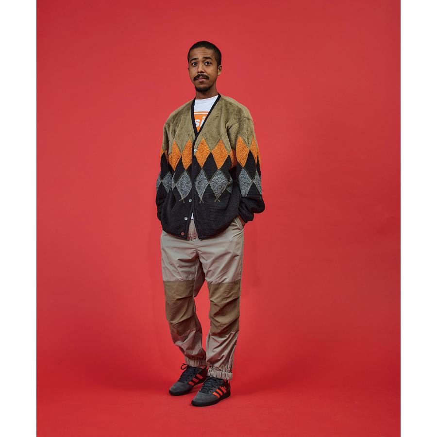 あすつく対応 40%OFFセール バーラップアウトフィッター Burlap Outfitter ARGYLE FLEECE CARDIGAN OCP/BLACK Mサイズ 25FWBO030088 SALE |  | 02