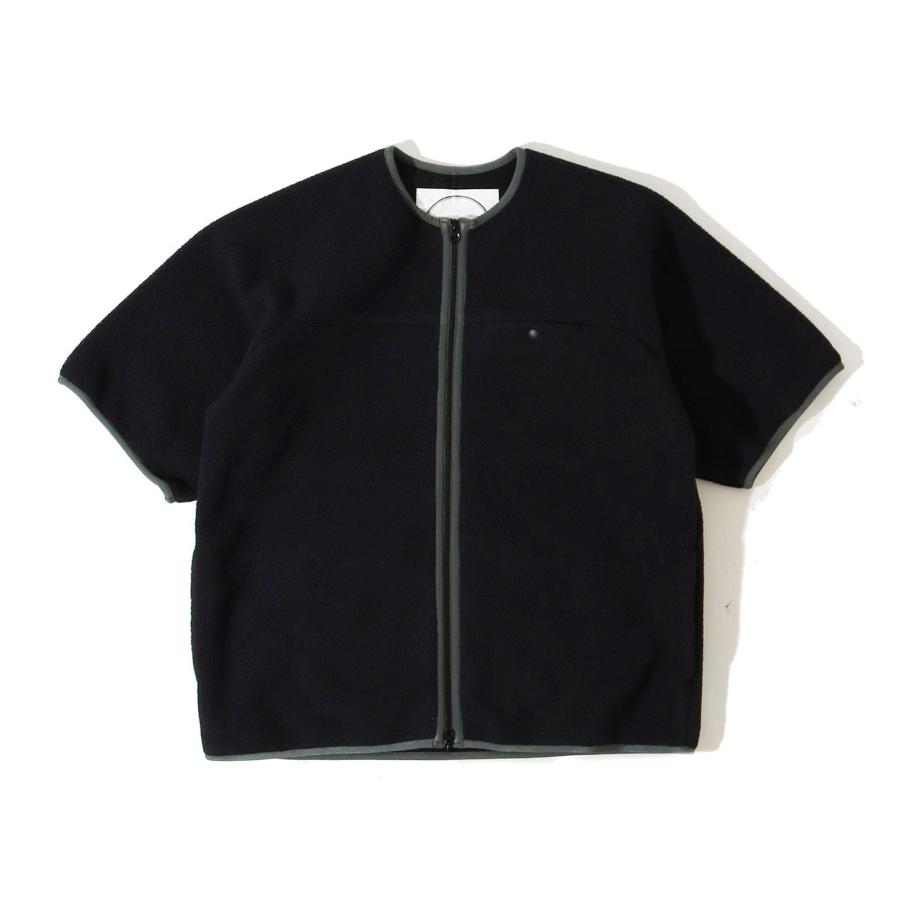 バーラップアウトフィッター Burlap Outfitter PILE S/S JACKET BLACK Mサイズ 25FWBO010207 | 