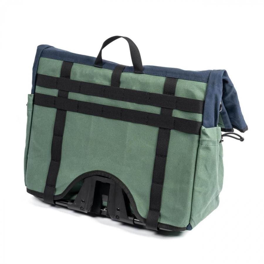 フェアウェザー FAIRWEATHER brompton bag フレームあり waxed canvas