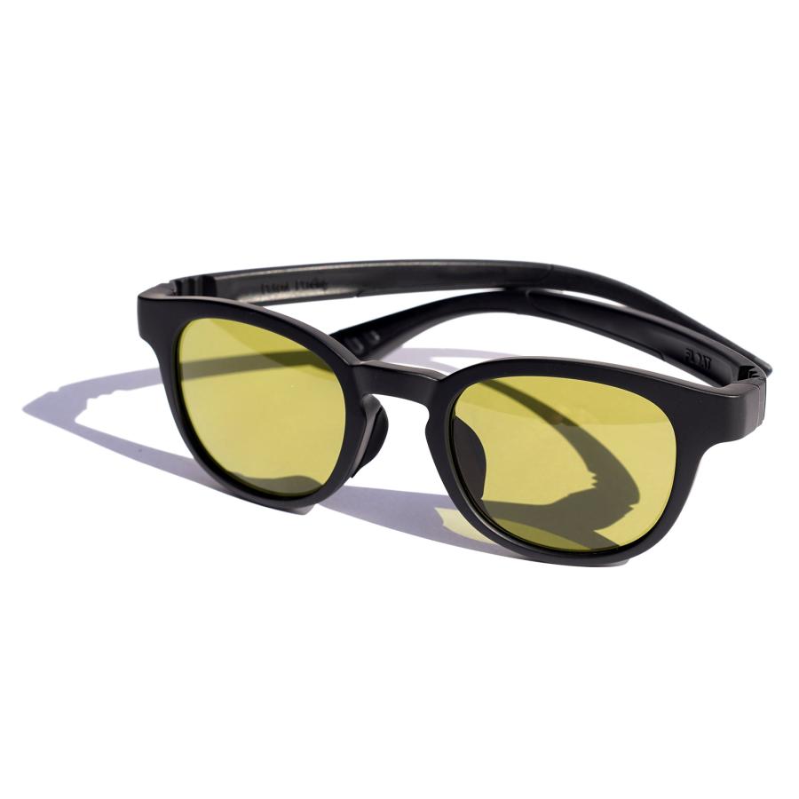 あすつく対応 フロート FLOAT LYELL MAT BLACK/Lt.GR LOCK TEMPLE BLACK 4582432344670 | float | 01