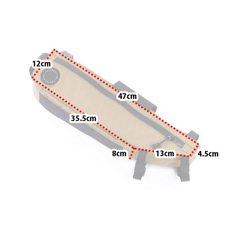 あすつく対応 フェアウェザー FAIRWEATHER frame bag cordura/tree camo フレームバッグ |  | 09