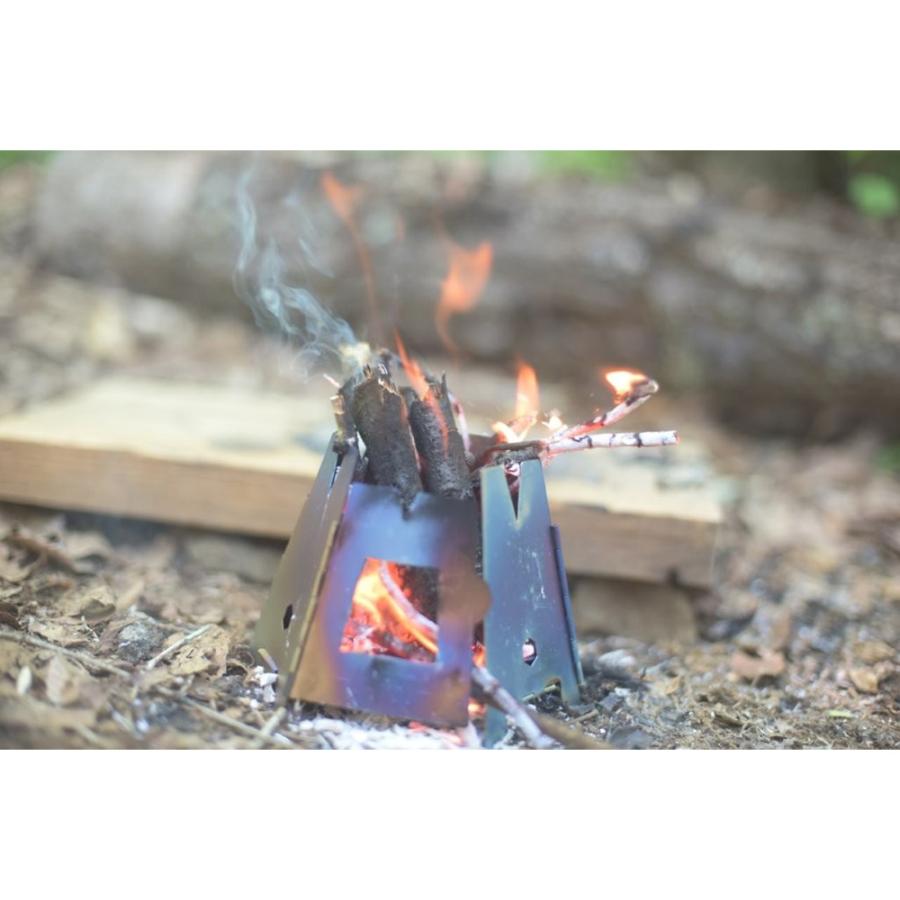 バーゴ VARGO T-337 チタニウム ヘキサゴン2 ウッドストーブ Titanium Hexagon 2 Wood Stove | VARGO | 11