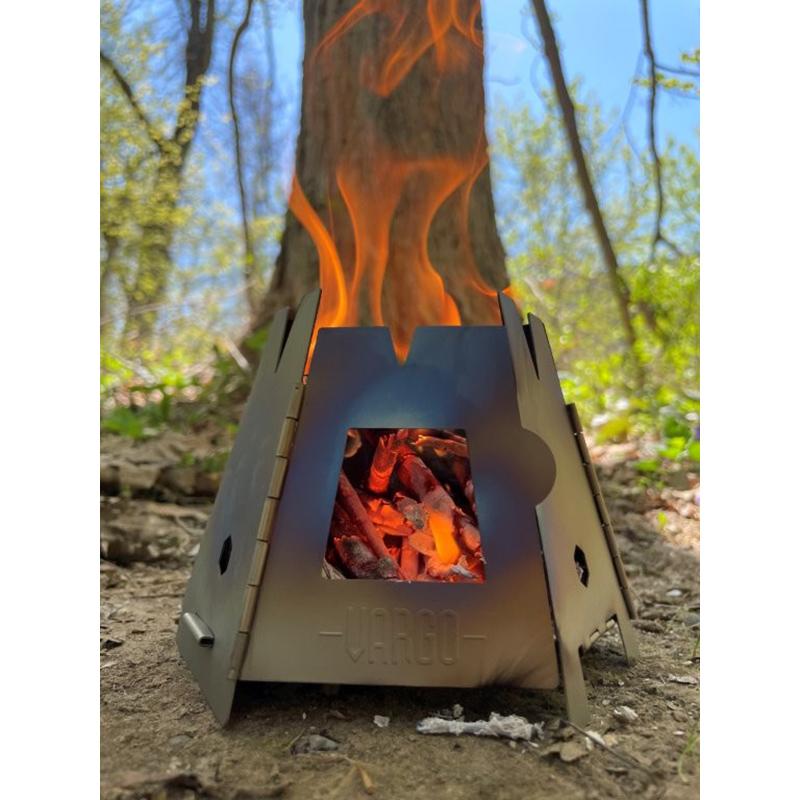 バーゴ VARGO T-337 チタニウム ヘキサゴン2 ウッドストーブ Titanium Hexagon 2 Wood Stove | VARGO | 05