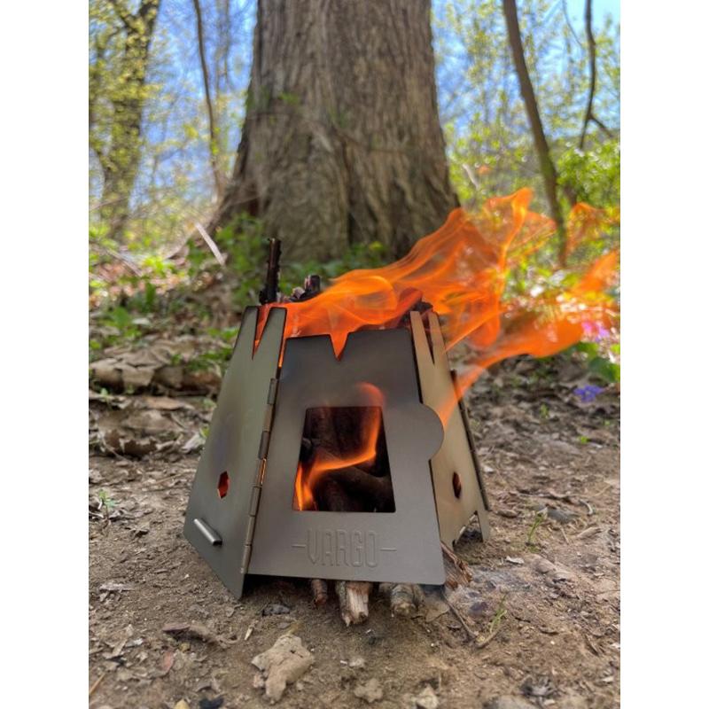 バーゴ VARGO T-337 チタニウム ヘキサゴン2 ウッドストーブ Titanium Hexagon 2 Wood Stove | VARGO | 07