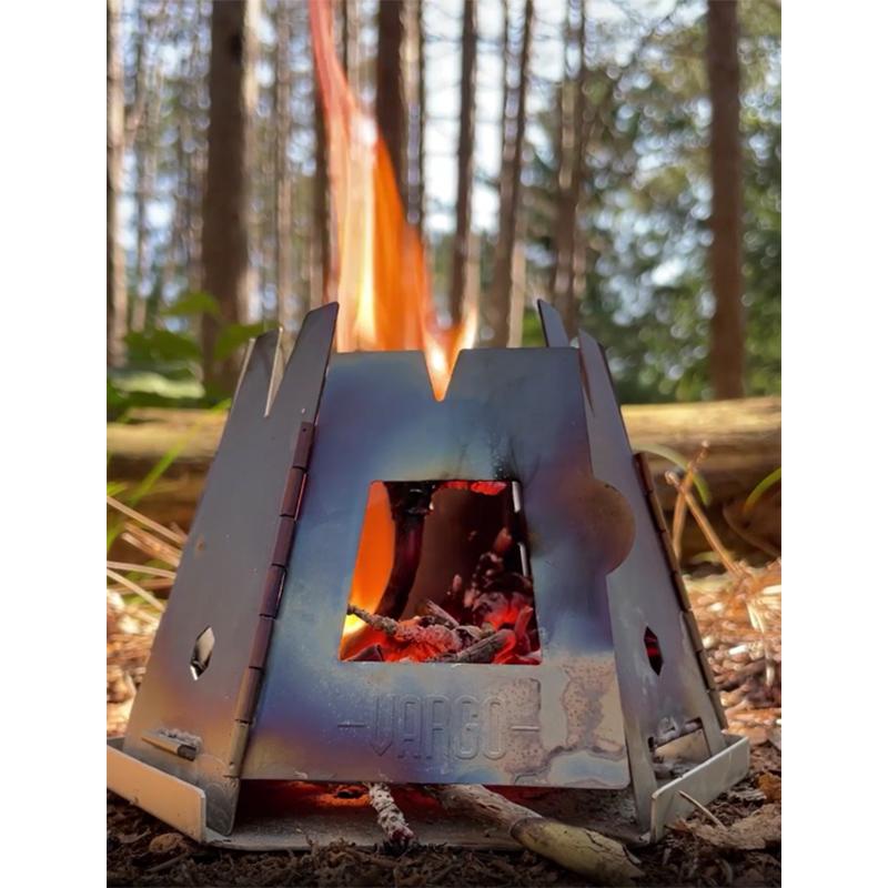 バーゴ VARGO T-337 チタニウム ヘキサゴン2 ウッドストーブ Titanium Hexagon 2 Wood Stove | VARGO | 08