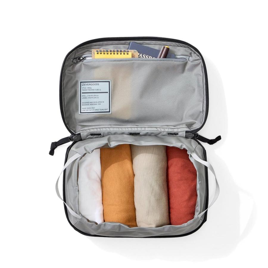 エバーグッズ EVERGOODS TPC4 - Transit Packing Cube 4L Black eg13026a トランジットパッキングキューブ | EVERGOODS | 03