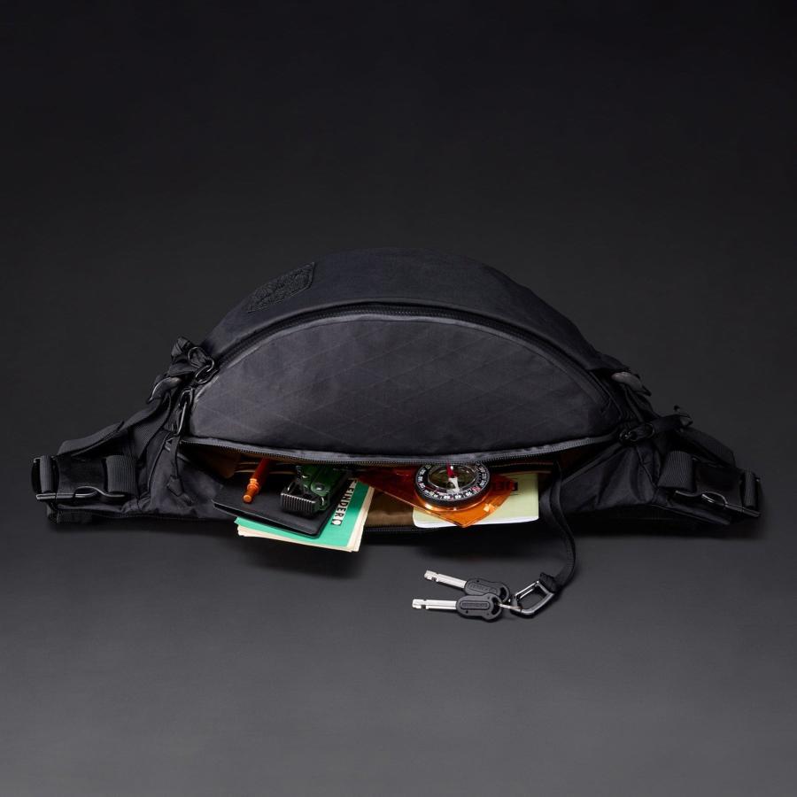 あすつく対応 エバーグッズ EVERGOODS MHP3.5 - Mountain Hip Pack 3.5L X-pac Black Coyote eg11003ax マウンテンヒップパック | EVERGOODS | 08