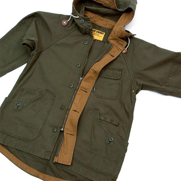 GRIP SWANY（グリップスワニー） ファイアーパーカーIV カーキ GSJ-28