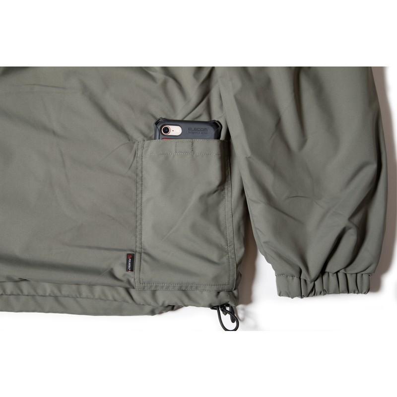 グリップスワニー Grip Swany POLARTEC  FLEECE LINING PULLOVER OLIVE GSJ-83｜vic2｜08