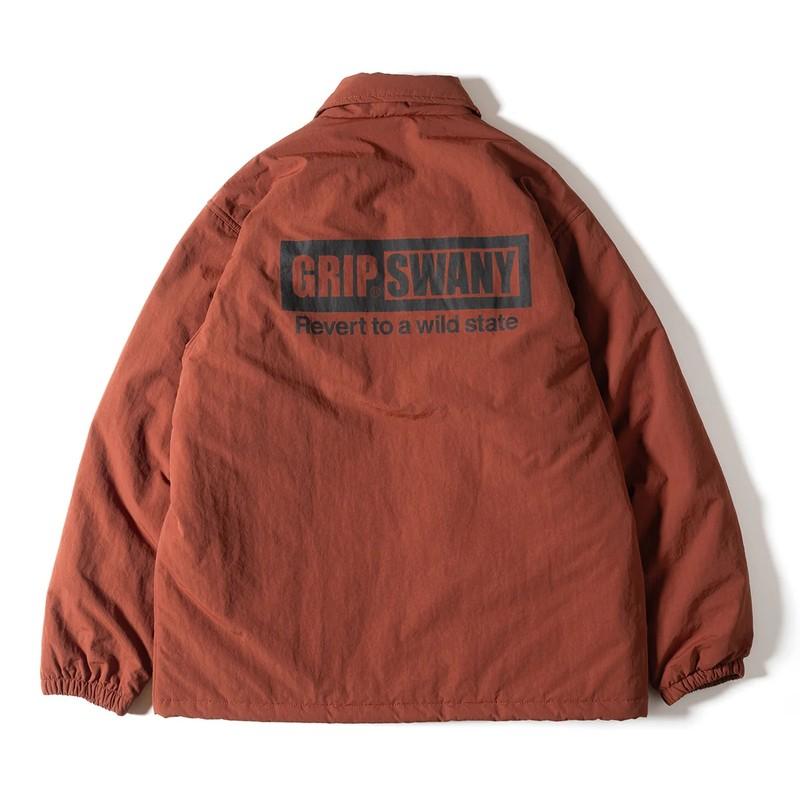 グリップスワニー Grip Swany Insulated Coach Jkt Red Brown GSJ-95