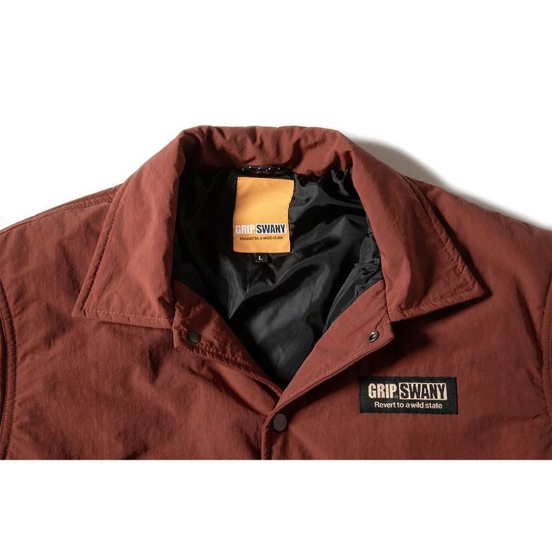 グリップスワニー Grip Swany Insulated Coach Jkt Red Brown GSJ-95