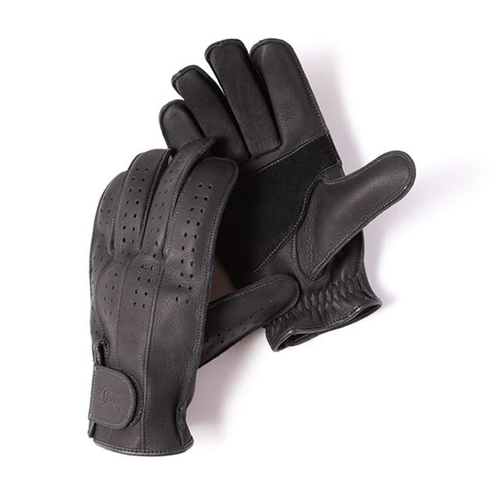 GRIP SWANY - グリップスワニー Grip Swany G-4B 革グローブ 黒いこと なめし革地球儀 バーベキュー、調理用品-アウトドア、釣り、旅行用品