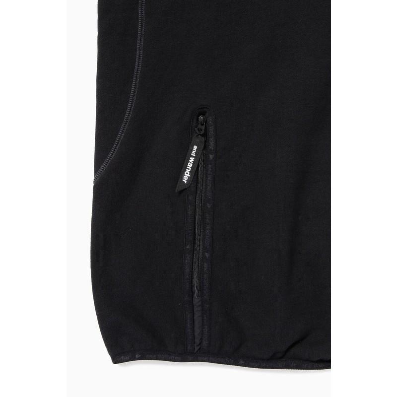 10%OFFセール アンドワンダー and wander sweat cardigan gray 5745284081 SALE |  | 07