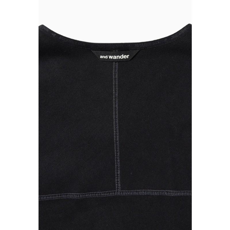 10%OFFセール アンドワンダー and wander sweat cardigan gray 5745284081 SALE |  | 08