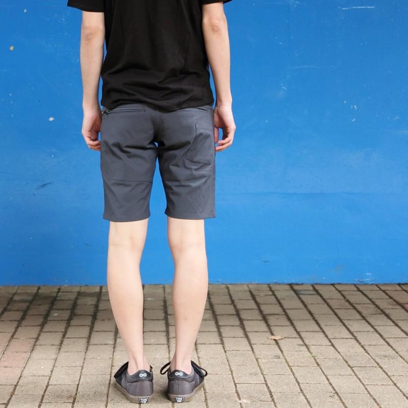 スワーブ SWRVE durable cotton Cigarette Shorts Gray デュラブル