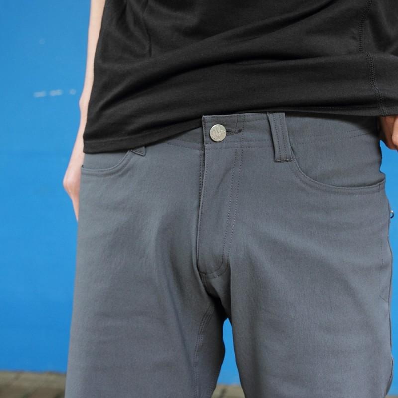 スワーブ SWRVE durable cotton Cigarette Shorts Gray デュラブル