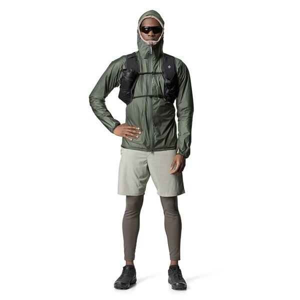 フーディニ HOUDINI Mens Come Along Jacket baremark green 247694 | HOUDINI | 04