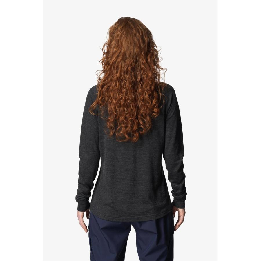 フーディニ Houdini Womens Activist Turtleneck true black 1300549001 ウィメンズ アクティビストタートルネックの画像
