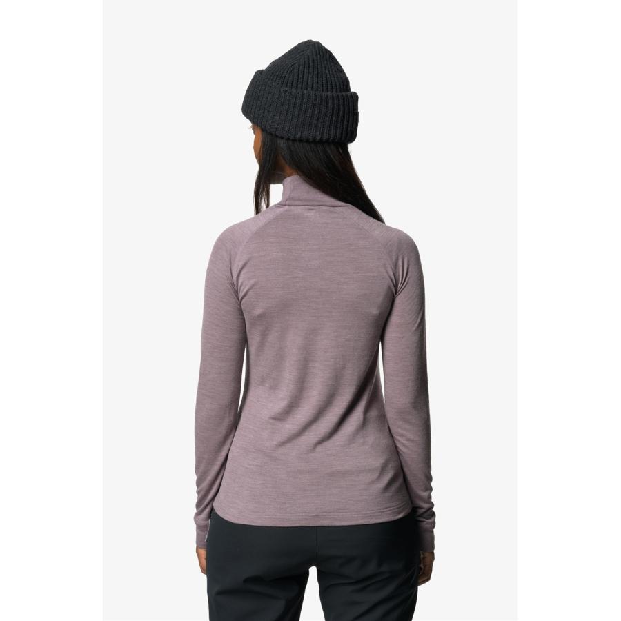 フーディニ Houdini Womens Activist Turtleneck Foggy Purple 130054G621 ウィメンズ アクティビストタートルネックの画像