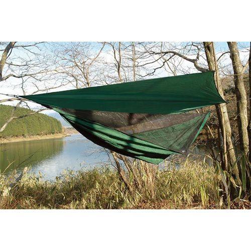 ヘネシーハンモック Hennessy Hammock サファリデラックスA-SYM Hex ハンターグリーン キャンプ用寝具 ハイキング 釣り床 | 