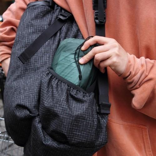 あすつく対応 フェアウェザー FAIRWEATHER Packable Rain Poncho Algae