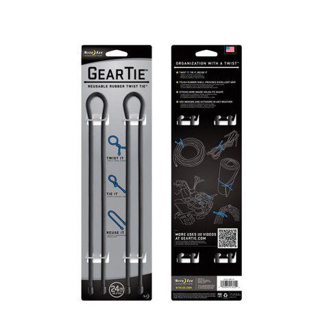 30%OFFセール ナイトアイズ NITEIZE GEARTIE 24インチ ブラック ギアタイ 結束具 小物 雑貨 便利ツール ハードウェア インテリア SALE | NITE IZE