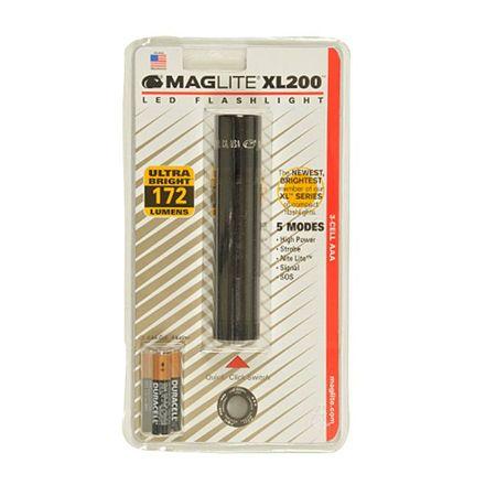 マグライト MAGLITE XL200-S3016 ブリスターパック ブラック LEDライト ハンディライト フラッシュライト 懐中電灯 防災グッズ | MAG-LITE | 01