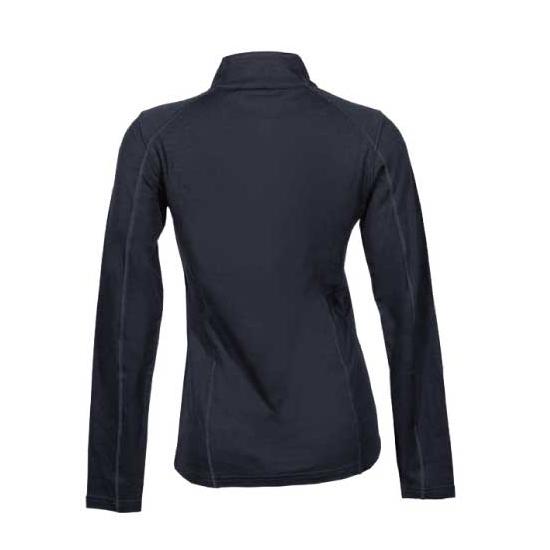 ポイント6 Point6 Ws baselayer LS mid1/4 zip top Black｜vic2｜02