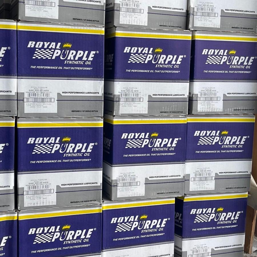 ロイヤルパープル エンジンオイル XPR 5w-30 6本 1Qt(946ml)×6(5.676L