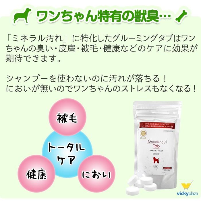 犬 猫 ペット用 入浴剤 グルーミングタブ 10錠 重炭酸入浴剤 薬用