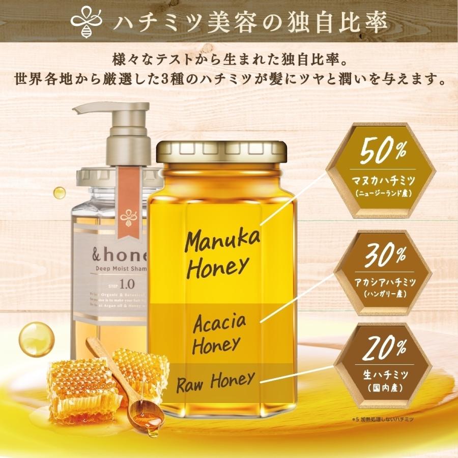 3本セット アホ毛 マスカラ アホ毛直し アンドハニー &honey 