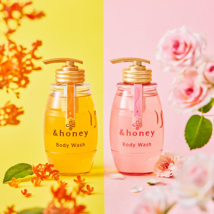 ボディウォッシュ アンドハニー &honey ディープモイスト メルティモイスト ボディソープ ボディケア ANBWアンドハニー・ミク