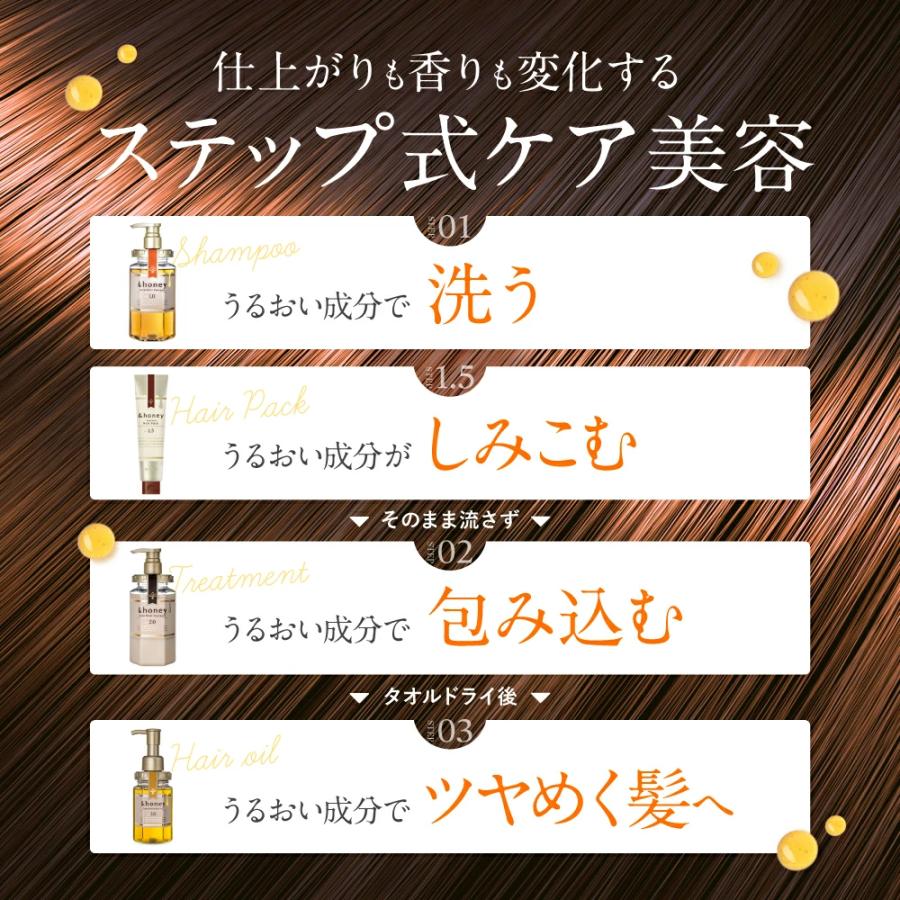 アンドハニー &honey ヘアオイル オイル スタイリング いい匂い 洗い流さない うねり くせ毛 乾燥 さらさら しっとり いい匂い 公式 | ＆honey | 23
