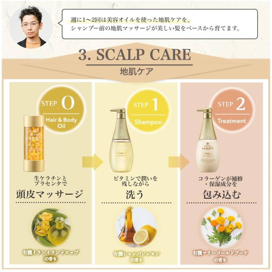 mixim suppli シャンプー ミクシムサプリ ビタミンリペア 440mL