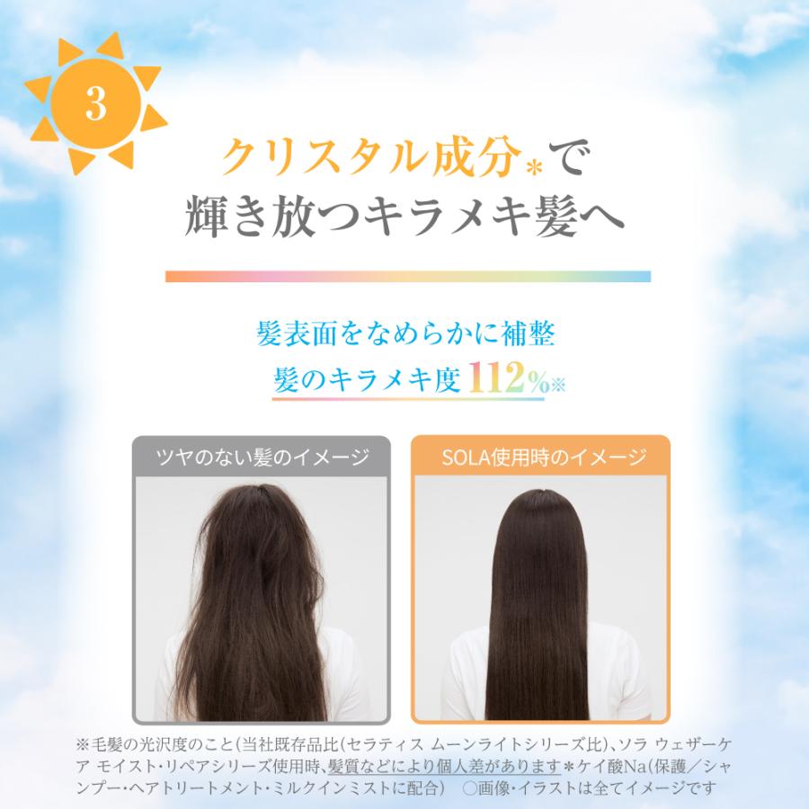 ソラ ウェザーケア クリスタルシャンプートリートメント セット