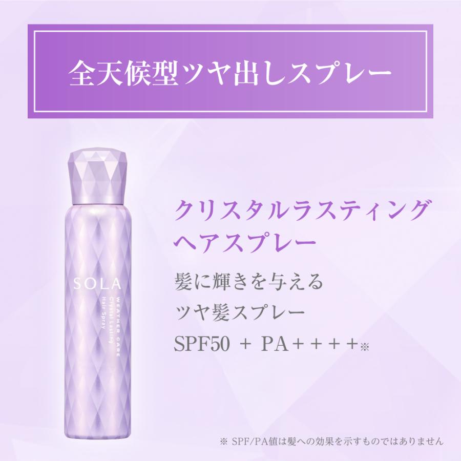 ソラ ウェザーケア クリスタルシャンプートリートメント 単品 : アンド